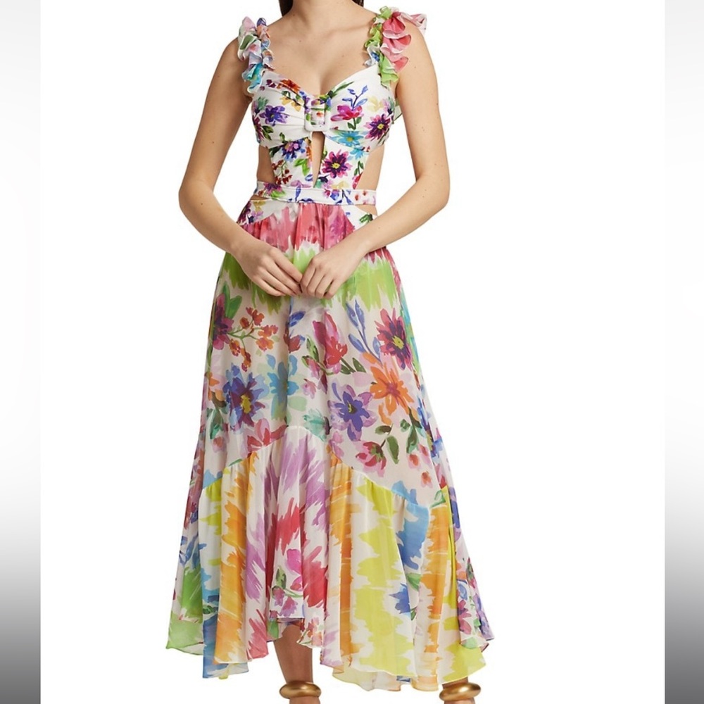 PatBO NWT Bloom CutOut Dress